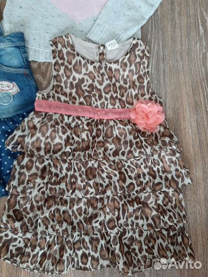 Вещи пакетом на девочку 98-104