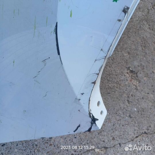 Задний правый бампер клык Renault Arkana