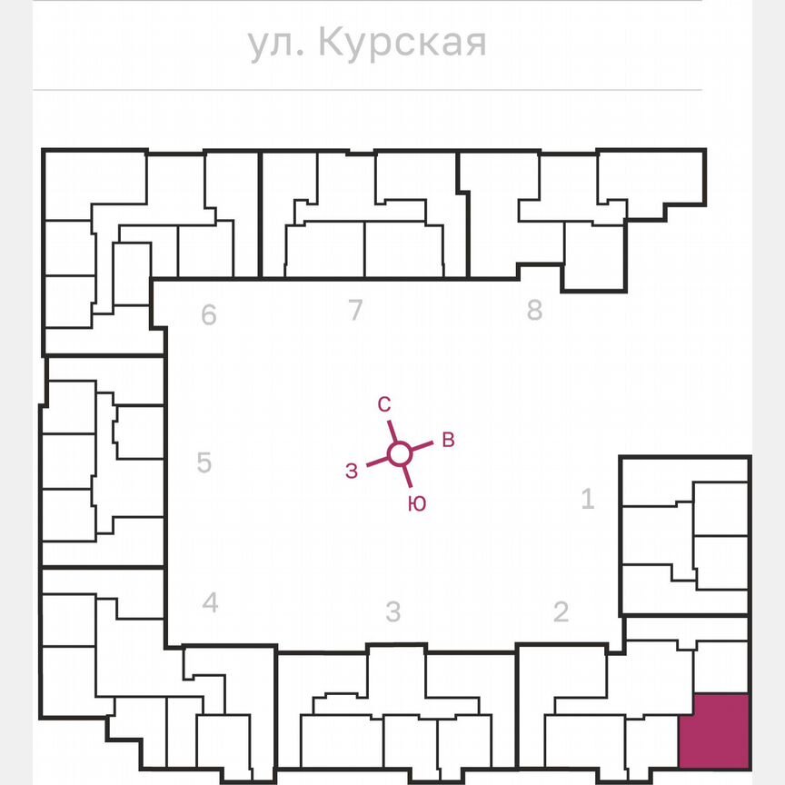 2-к. квартира, 67,7 м², 9/10 эт.