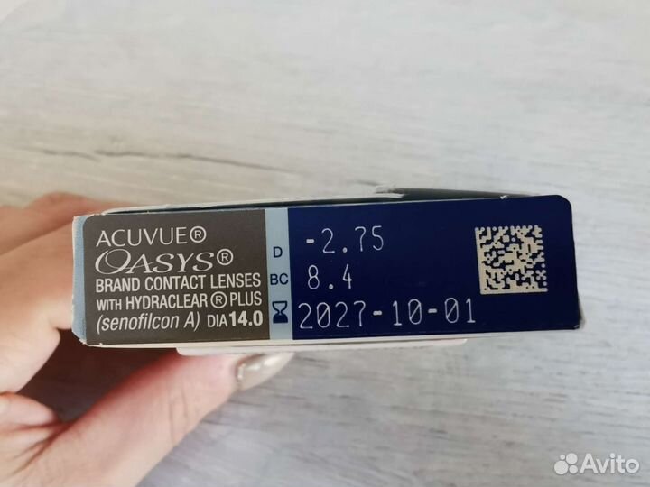 Линзы контактные