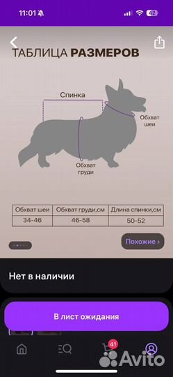 Дождевик для собак