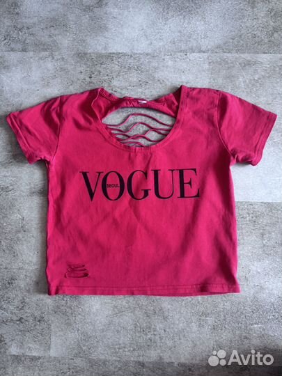 Футболка укороченная