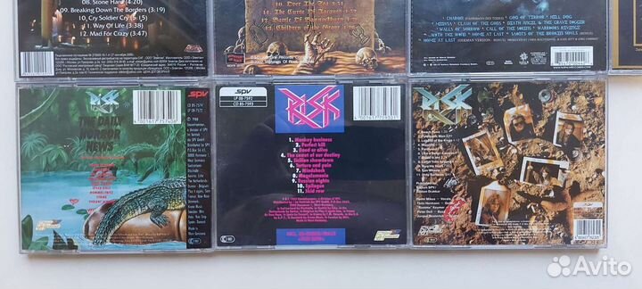 CD: Accept, UDO, Grave Digger, Running wild, Risk