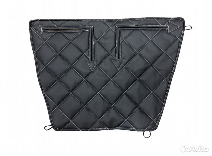 Утеплитель радиатора на ГАЗель Бизнес черный ромб