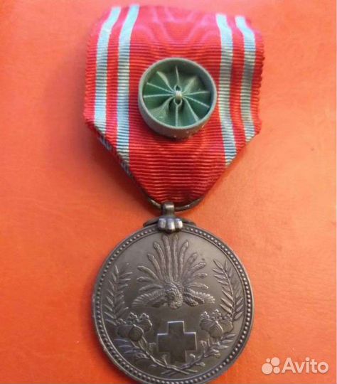 Медаль Японского красного креста. Серебро
