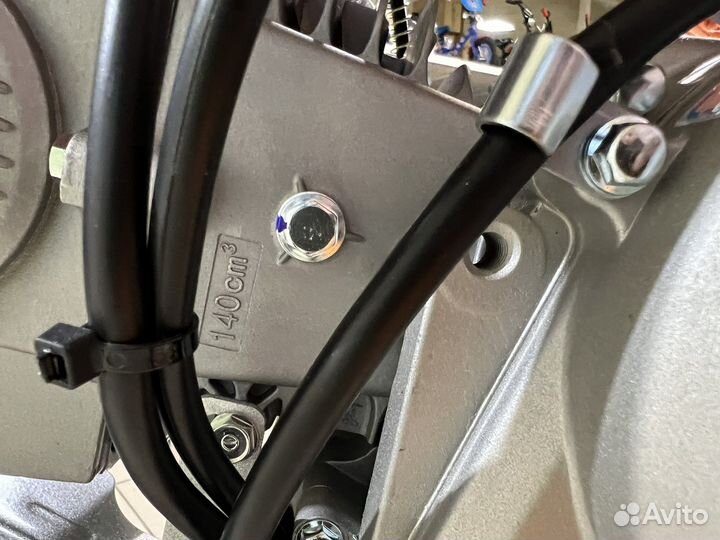 Питбайк Kayo KRZ TT140em 17/14 (эл.стартер, 2023)