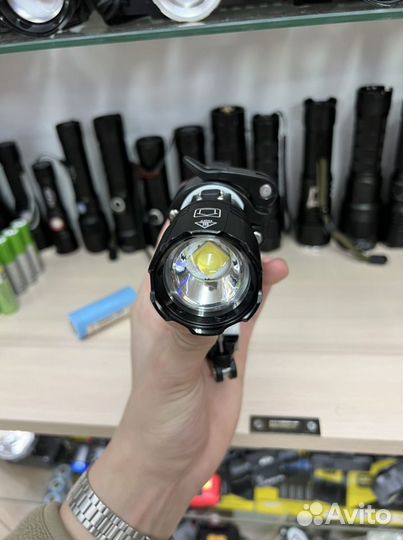 Велофонарь мощный. Вело фара 7ч света