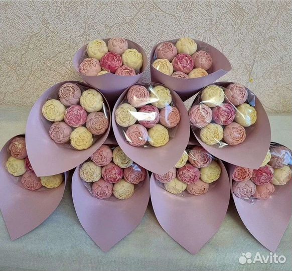 Шоколадные цветы