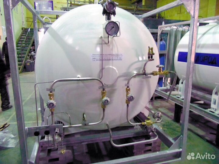 Гхк-0,75 Виста, холодный криогенный газификатор