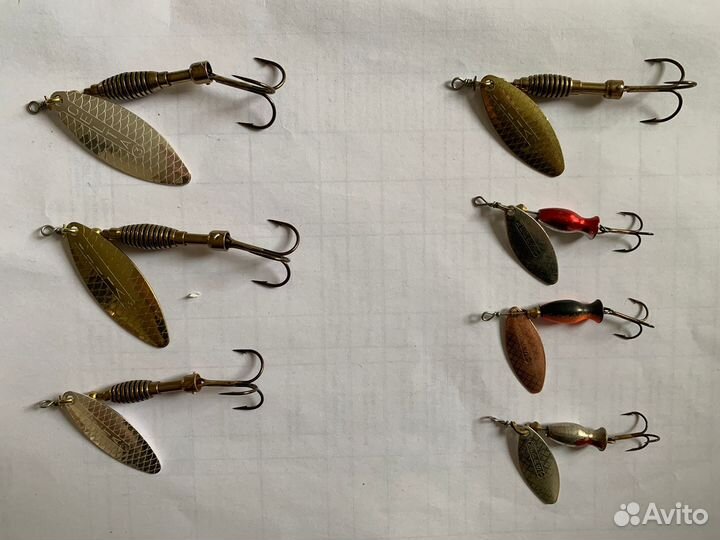 Блесны оригинальные - вертушки, колебалки, цикады