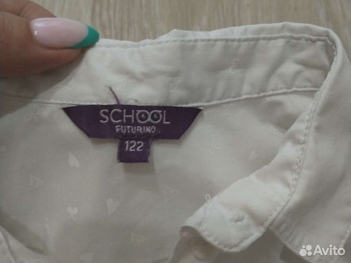 Блузка школьная