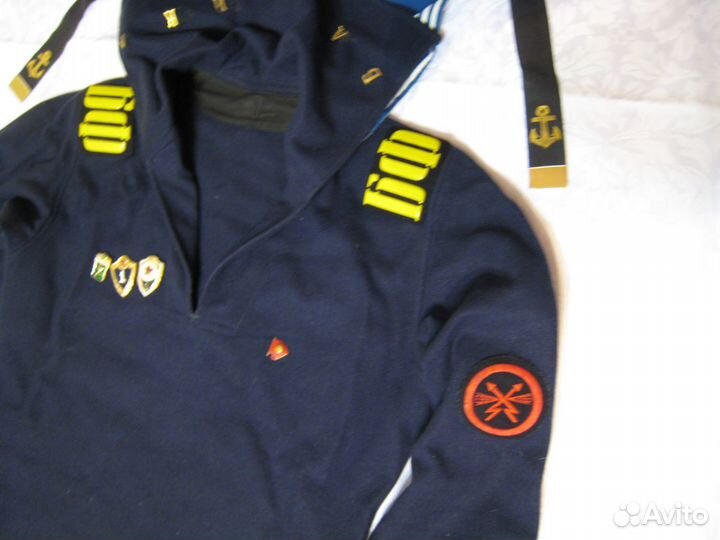 Фланка с гюйсом морская, Бескозырка Форма СССР