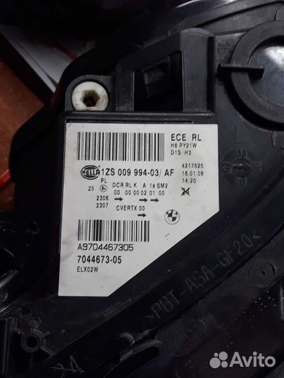 Бмв е60 рестайл lci, фары передние адаптив