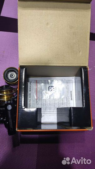 Катушка shimano nasci 2000s + доп. шпуля