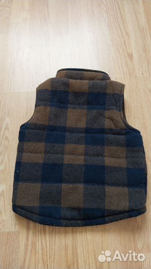 Утепленная детская курточка 74