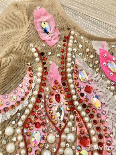 Купальник для художественной гимнастики 116-128 см