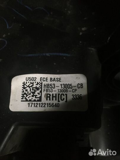 Ford Explorer 5 фара правая LED рестайлинг