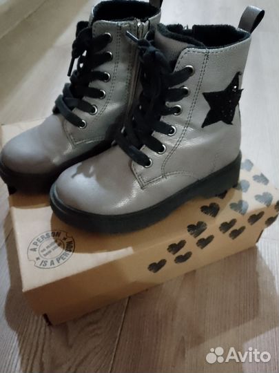 Ботинки для девочки 27 размер