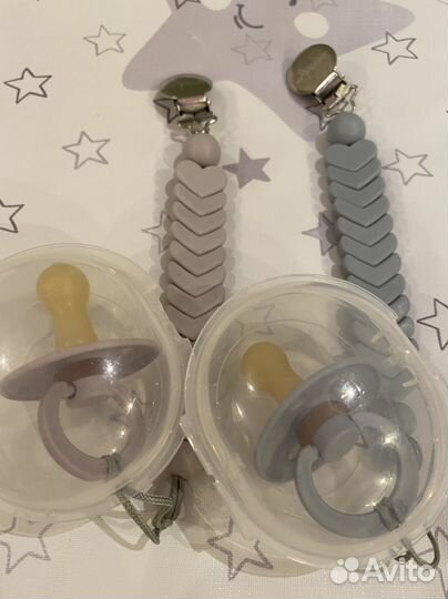 Соска (пустышка) bibs + держатель