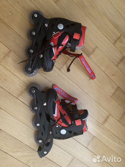 Коньки роликовые 30-35 р. Раздвижные