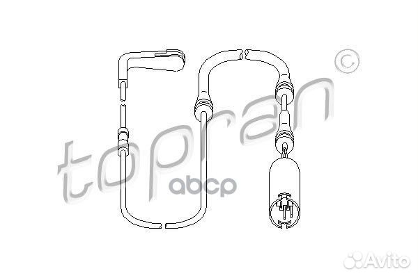 Датчик износа тормозных колодок (замена для HP