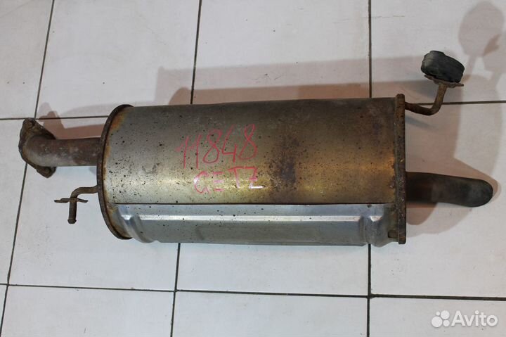 Глушитель основной Hyundai Getz