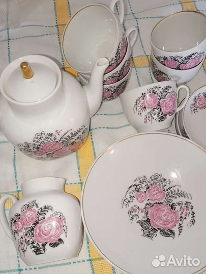 Чайный сервиз СССР лфз