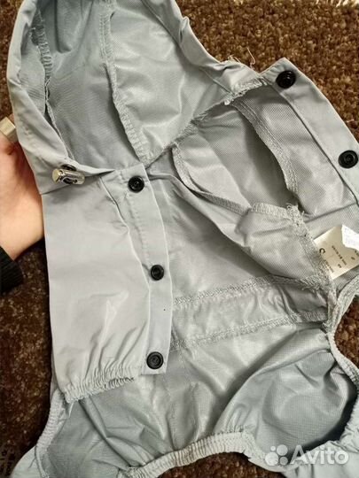 Дождевик для маленьких собак, светоотражающий комб