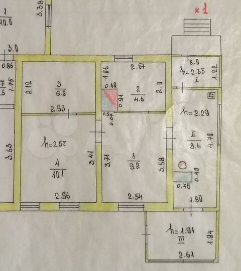 Дом 40 м² на участке 5,9 сот.