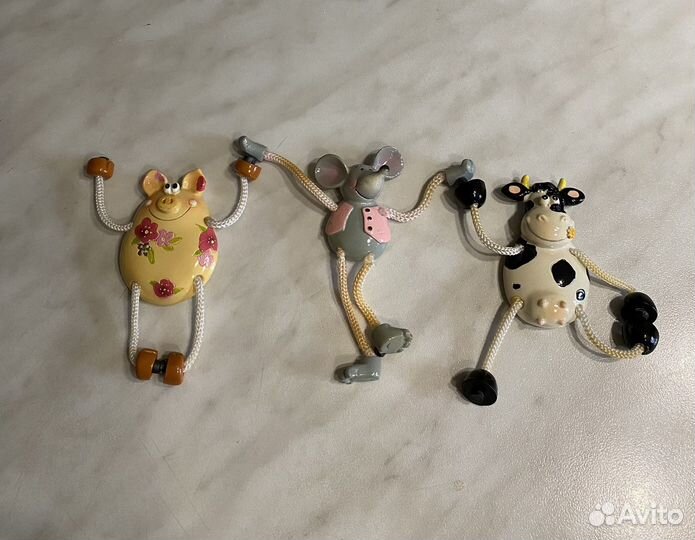 Наборы магнитов животные