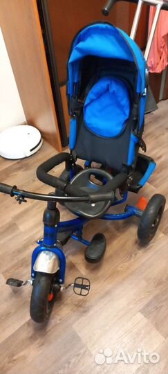 Детский велосипед с ручкой бу