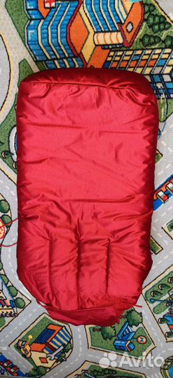 Меховой конверт из овчины в коляску