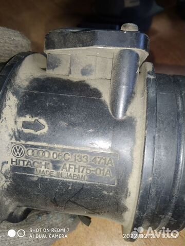 Датчик расхода воздуха Audi A4 8EC ASN Audi A4