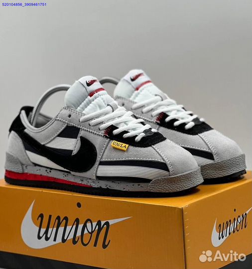 Кроссовки Nike Cortez Union Grey (Арт.68583)