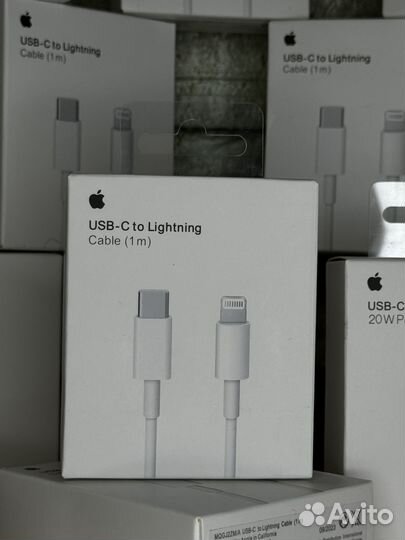 Быстрая зарядка iPhone 20w + шнур