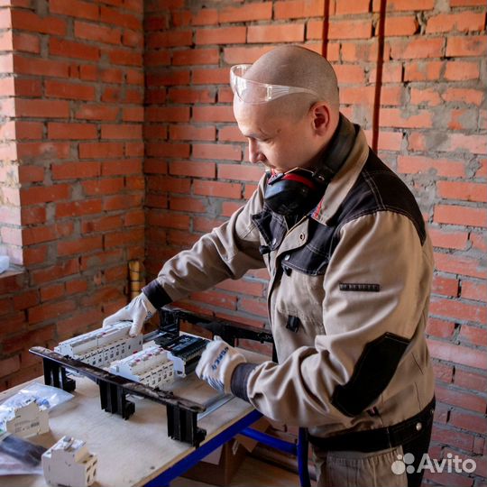 Электрик Штробление, монтаж проводки Шушары