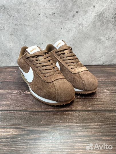 Кроссовки Nike Cortez brown premium