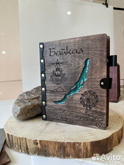 Блокнот ручной работы Байкал
