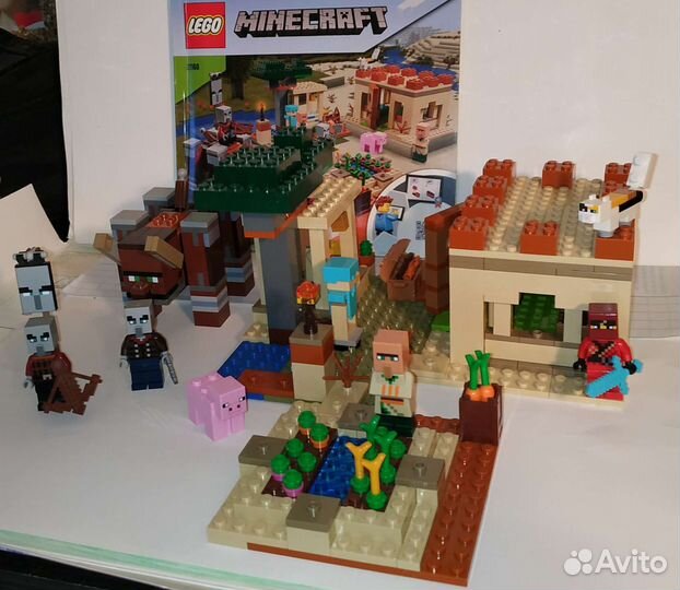 Конструктор lego Minecraft