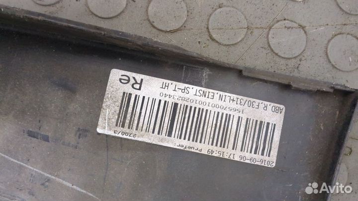 Накладка на порог правая передняя BMW 3 F30