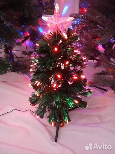 Ёлка 60см со встроенной гирляндой