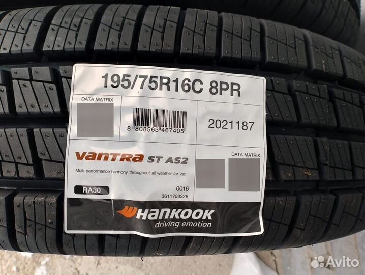 Hankook Vantra ST AS2 RA30 195/75 R16C 107R