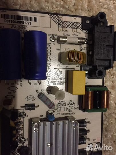 Запчасти для ЖК тв daewoo U43V890VTE