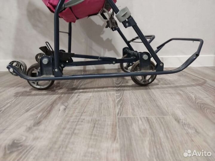 Детские санки коляска