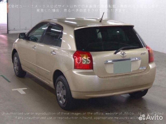 Авто Toyota Allex NZE124 1nzfe