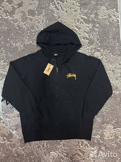 Zip-Hoodie Stussy SS23 Black