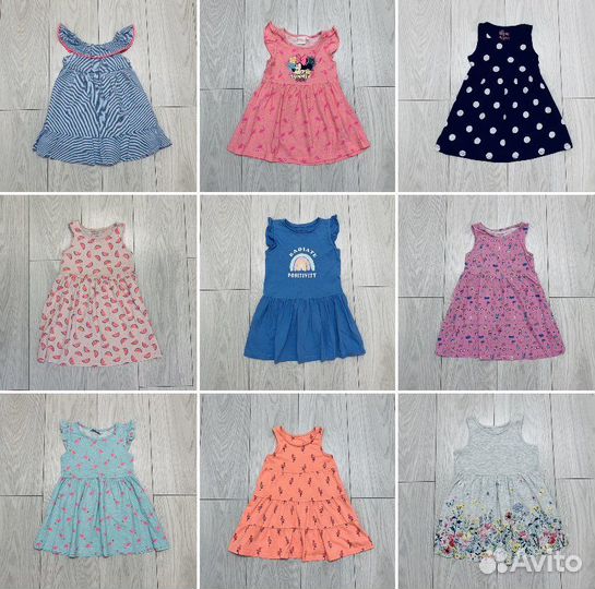 Вещи пакетом на девочку 92 98 размер