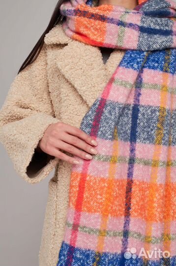 Палантин шарф женский теплый платок