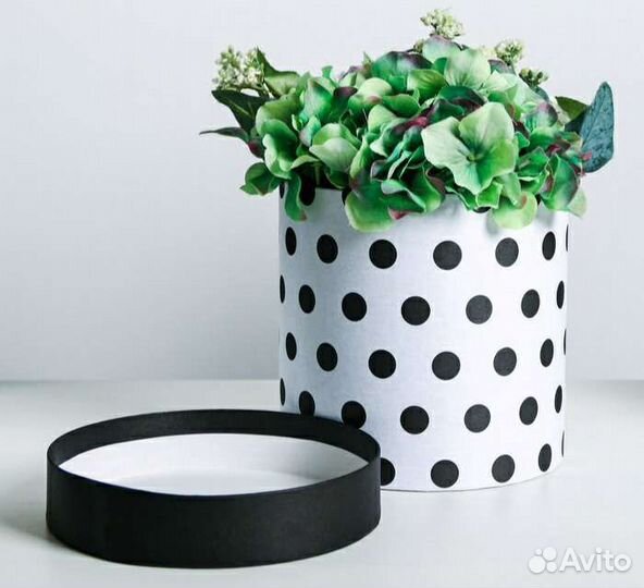 Коробки подарочные круглые, диаметр 16 см, 15 см