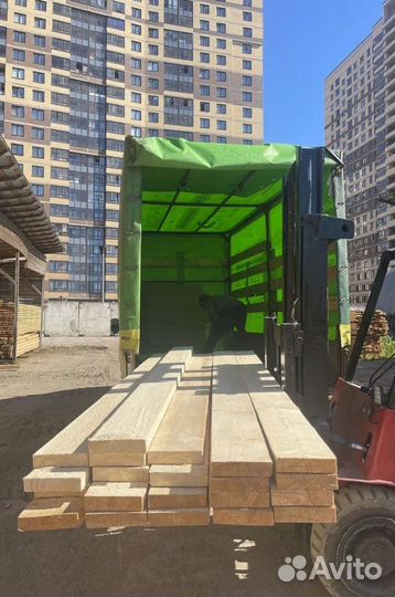 Доска обрезная хвоя